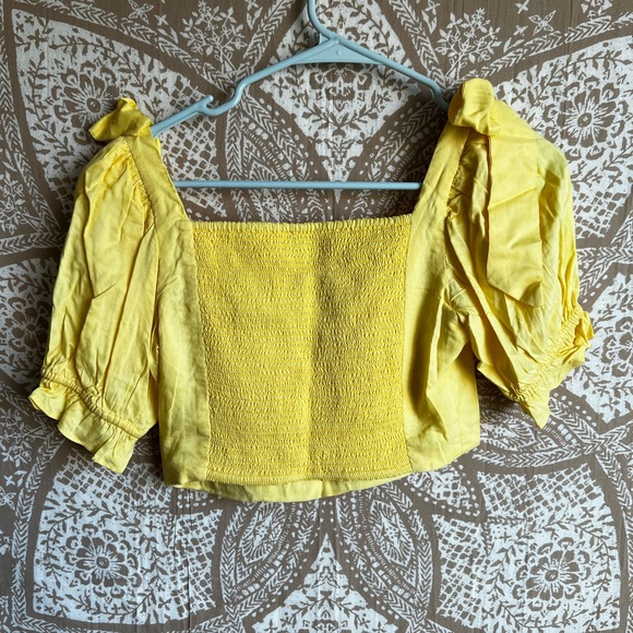 Majorelle  Savina Top in Canary Yellow - Picture 6 of 6